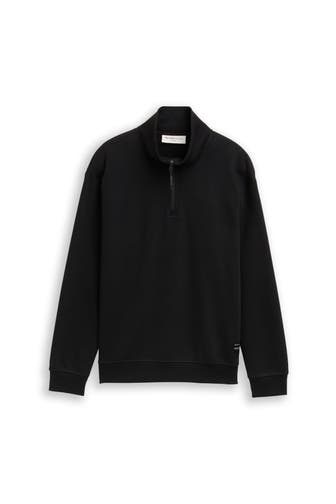 TOM TAILOR Sweat-Troyer schwarz