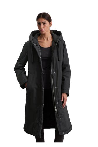 MARC O'POLO Parka schwarz