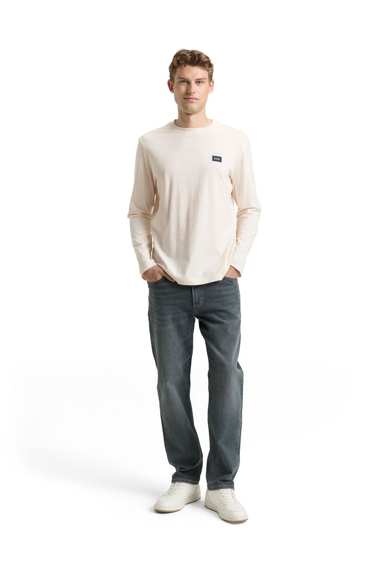 TOM TAILOR Longsleeve ecru, Bild 1