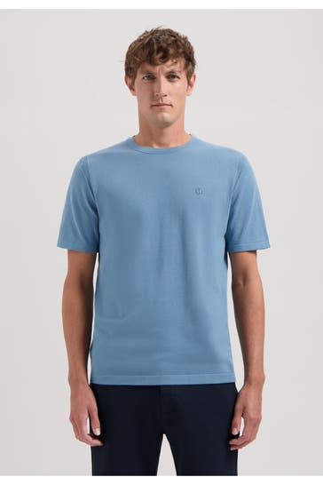 DSTREZZED T-Shirt graublau
