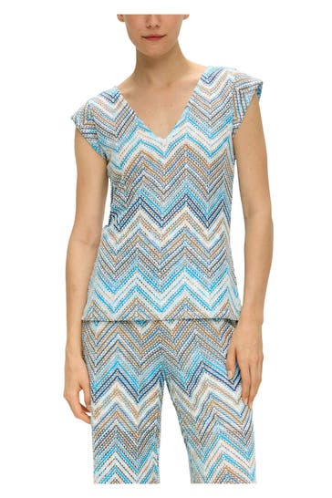 S.OLIVER BLACK LABEL Top gemustert