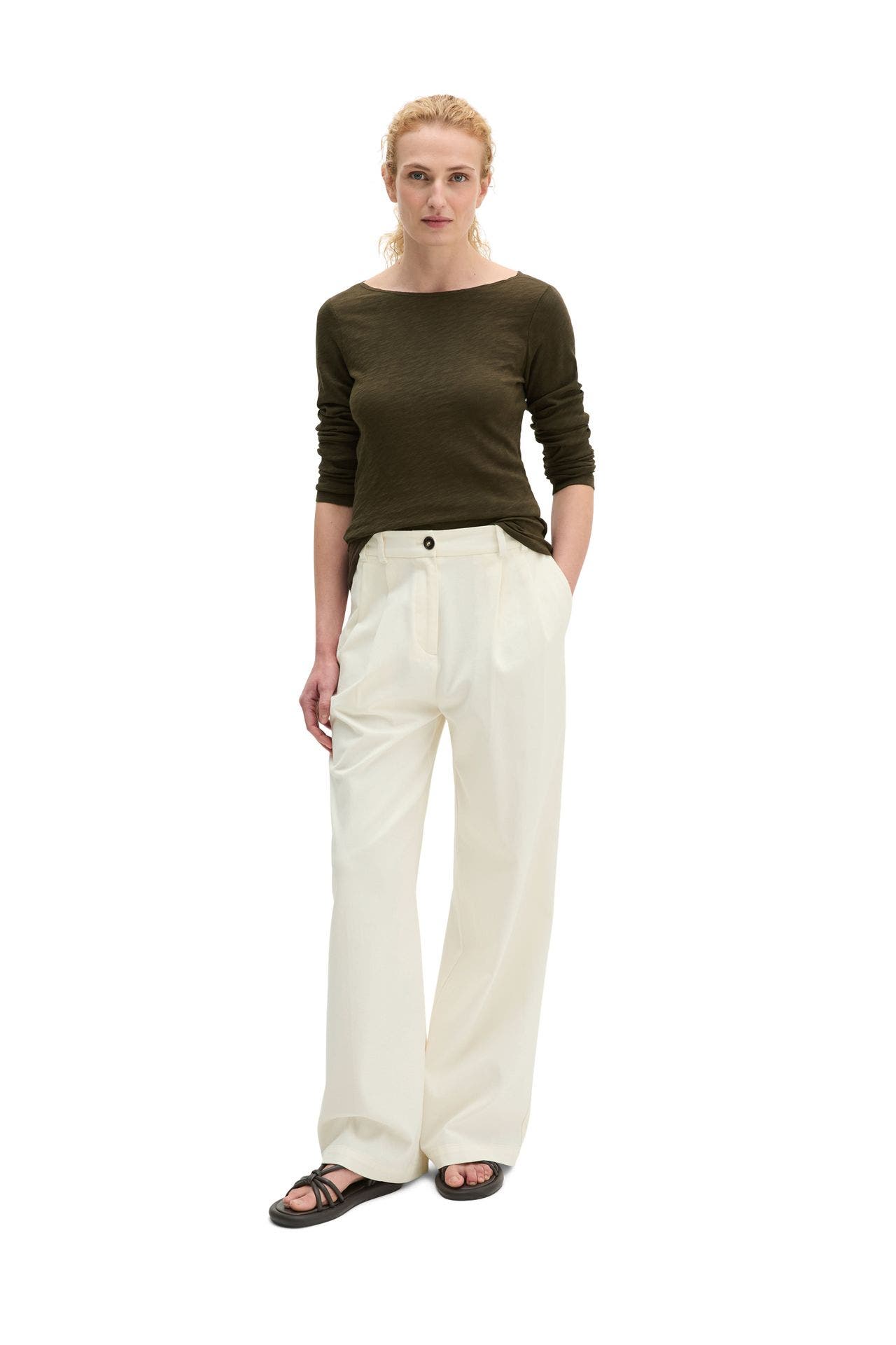 MARC O'POLO Longsleeve khaki, Bild 1