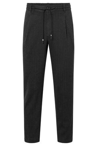 STRELLSON Stoffhose Lui anthrazit Straight