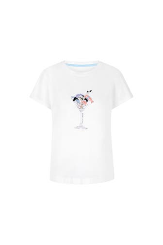 MARC CAIN T-Shirt weiß