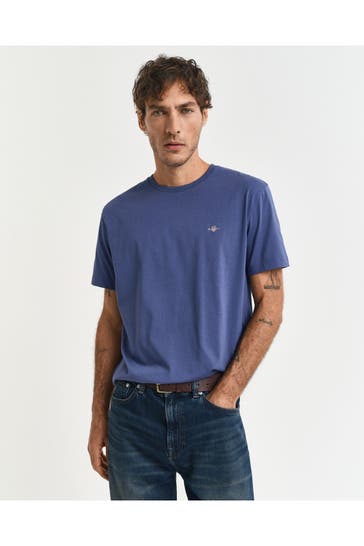 GANT T-Shirt graublau