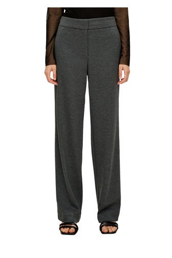 S.OLIVER BLACK LABEL Stoffhose dunkelgrau