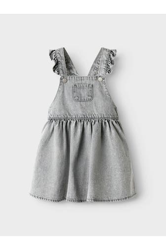 NAME IT Latzkleid grau