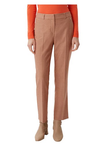 COMMA, Stoffhose kariert