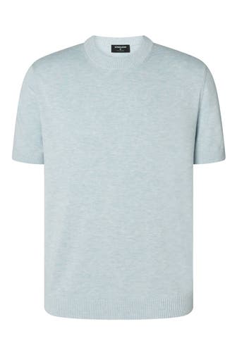 STRELLSON Strickshirt 'Loic' hellblau