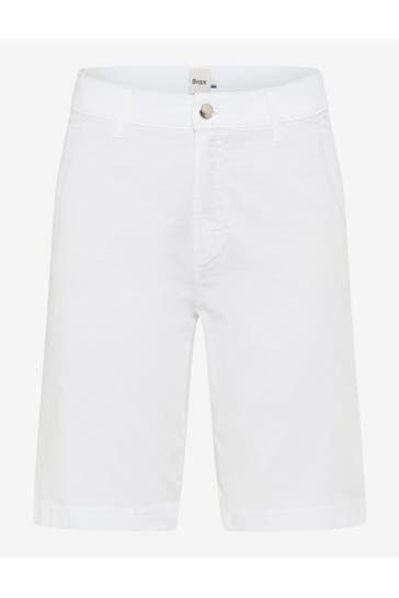BRAX Shorts 'Maine' weiß