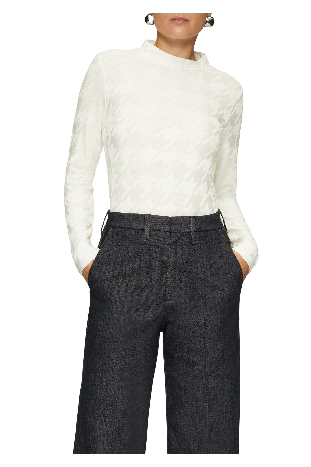 S.OLIVER BLACK LABEL Longsleeve weiß, Bild 1