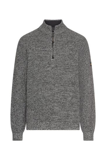 CAMEL ACTIVE Strick-Troyer grau meliert