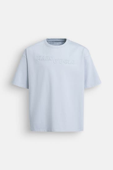 MARC O'POLO T-Shirt hellblau