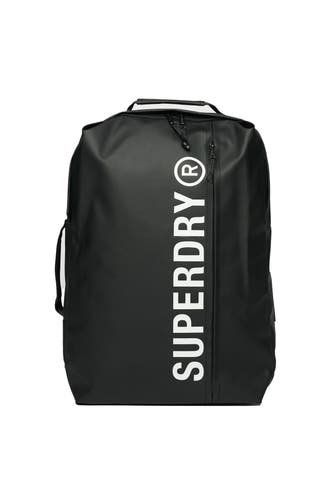 SUPERDRY Rucksack schwarz