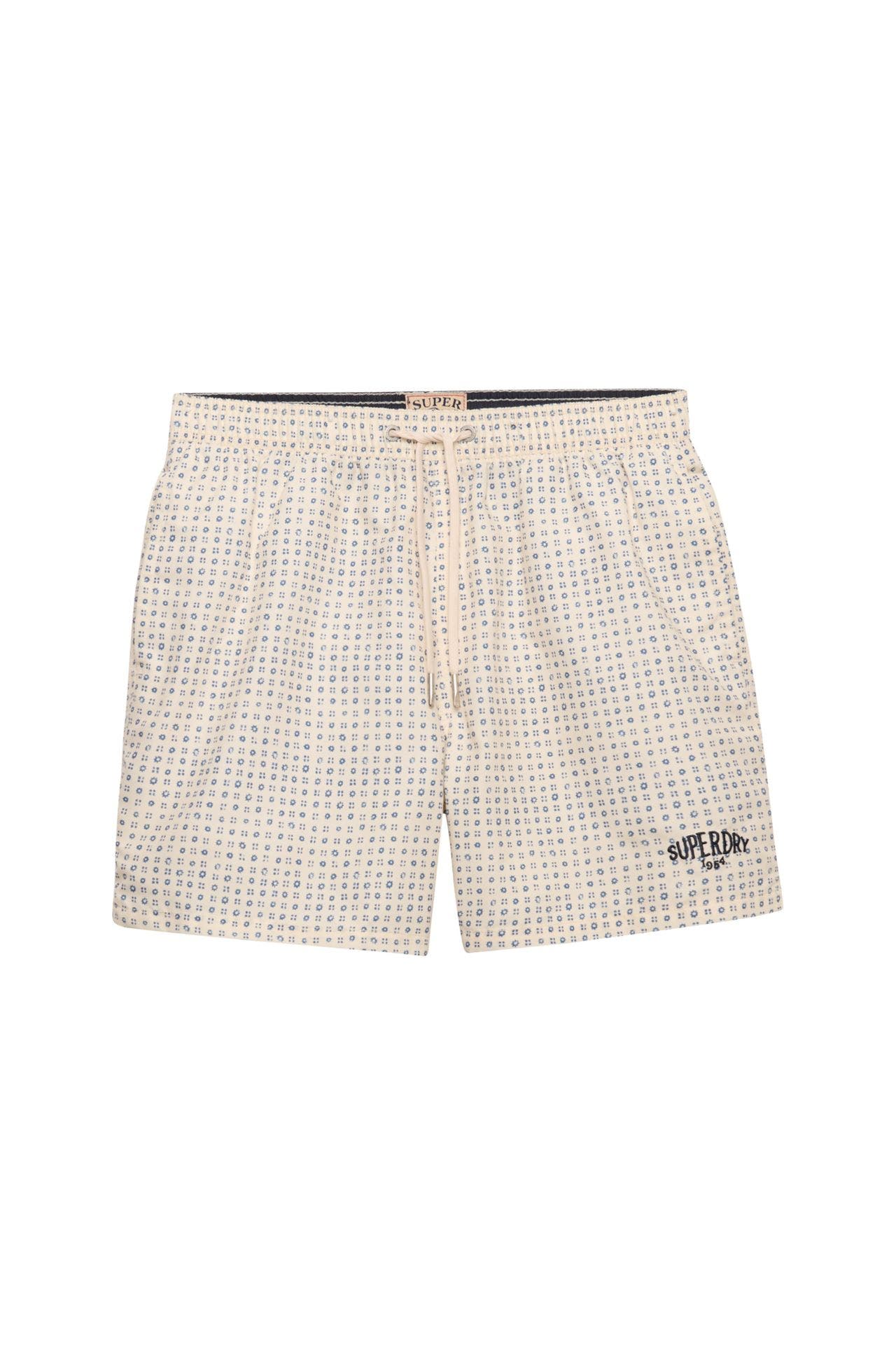 SUPERDRY Badeshorts ecru, Bild 1