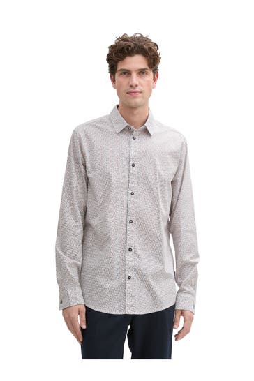 TOM TAILOR Casual-Hemd gemustert