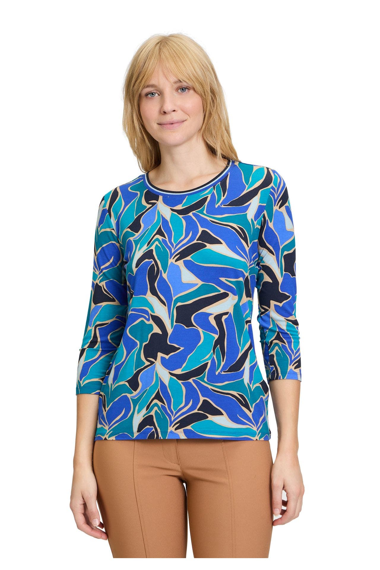BETTY BARCLAY Langarmshirt gemustert, Bild 1