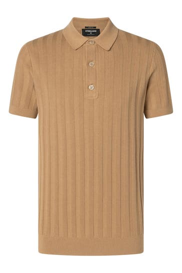 STRELLSON Strick-Polo 'Robas' beige