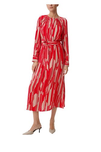 COMMA, Kleid gemustert