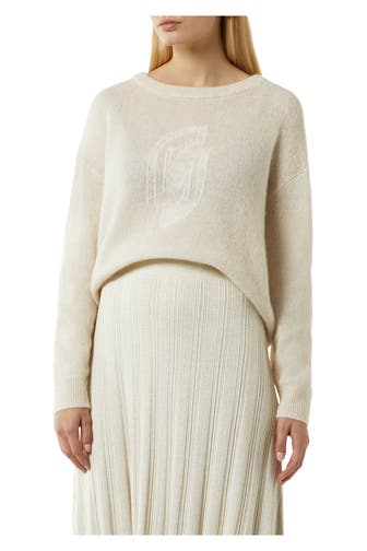 COMMA, Strickpullover beige