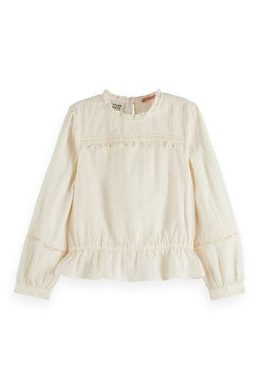SCOTCH & SODA Bluseshirt offwhite