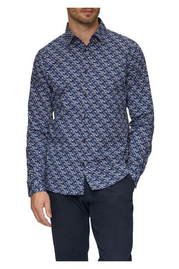 S.OLIVER Casual-Hemd gemustert