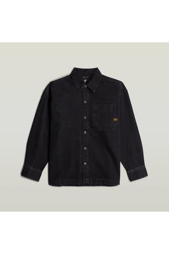 G-STAR Jeanshemd schwarz