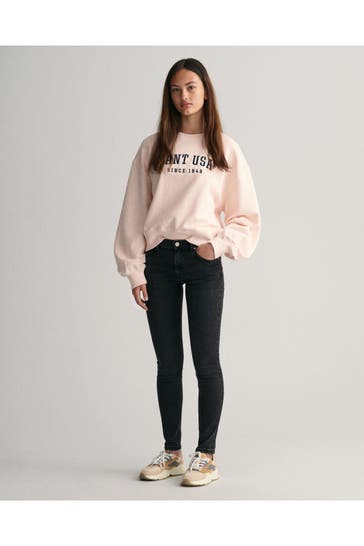 GANT Jeans schwarz skinny