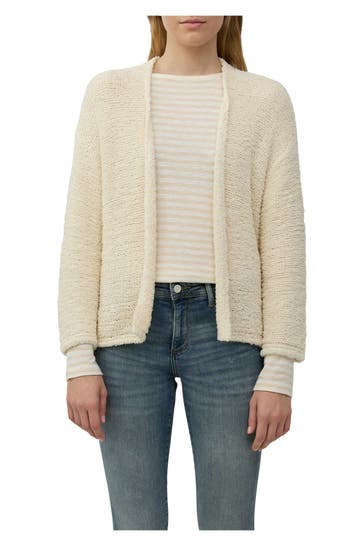 S.OLIVER Strickjacke ecru