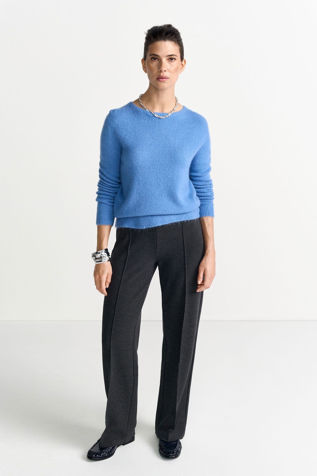 RICH & ROYAL Strickpullover blau, Bild 1