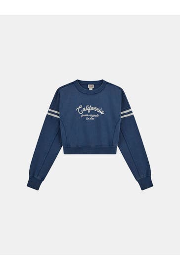 GUESS Sweatshirt graublau