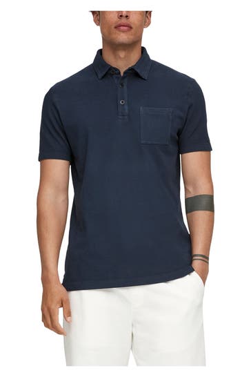 S.OLIVER Polo-Shirt nachtblau