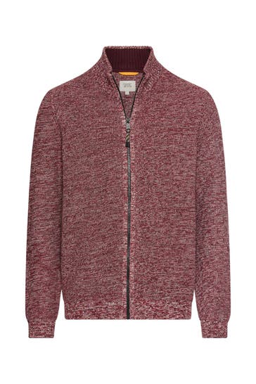 CAMEL ACTIVE Strickjacke dunkelrot
