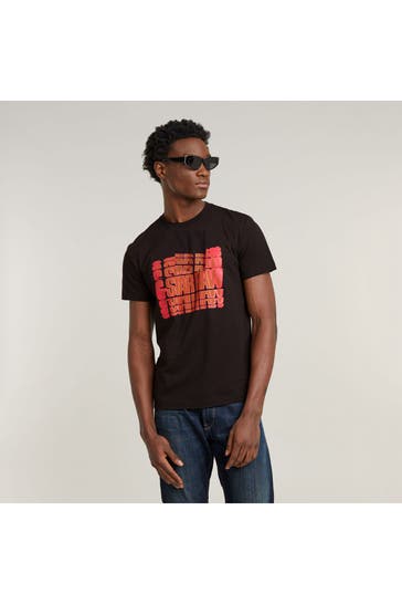 G-STAR T-Shirt schwarz