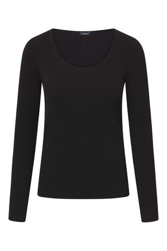 JOOP! Strickshirt 'Kirsten' schwarz