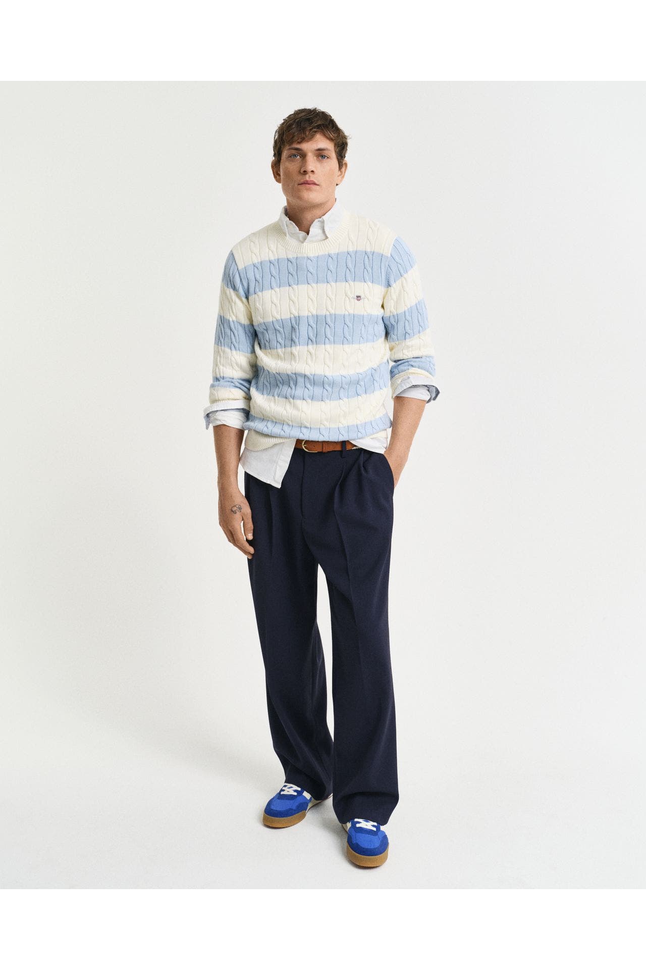 GANT Zopfstrickpullover mehrfarbig, Bild 1