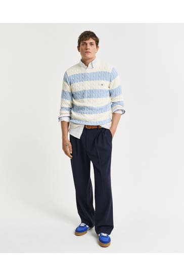 GANT Zopfstrickpullover mehrfarbig