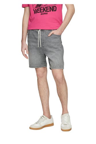 S.OLIVER Jeansshorts grau regular fit