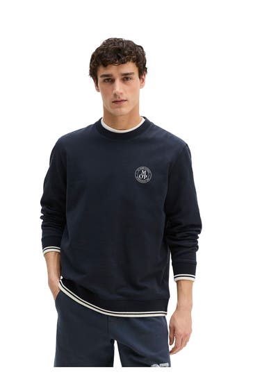 MARC O'POLO Sweatshirt dunkelblau