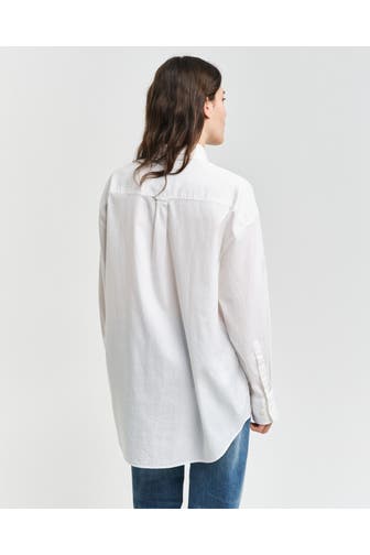 GANT Casual-Bluse weiß