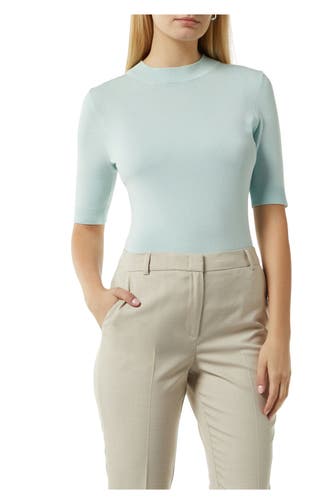 COMMA, Strickshirt aqua