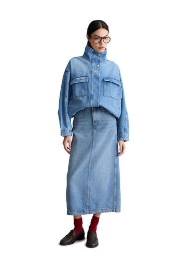 MARC O'POLO DENIM Blue Denim Jacket