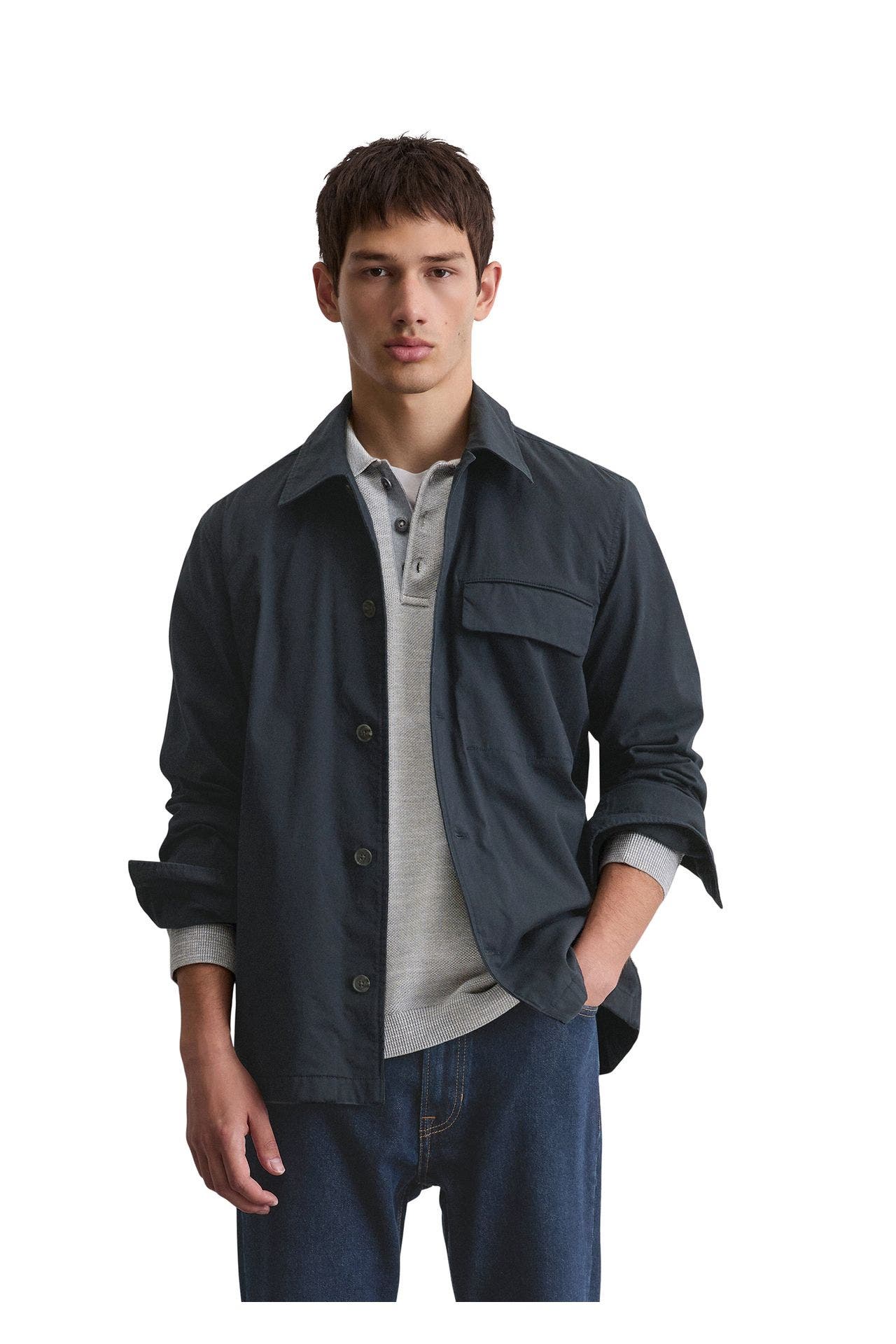 MARC O'POLO Overshirt navy, Bild 1