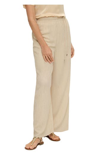 S.OLIVER BLACK LABEL Stoffhose beige