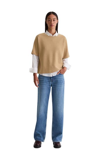 MARC O'POLO Strickshirt hellbraun