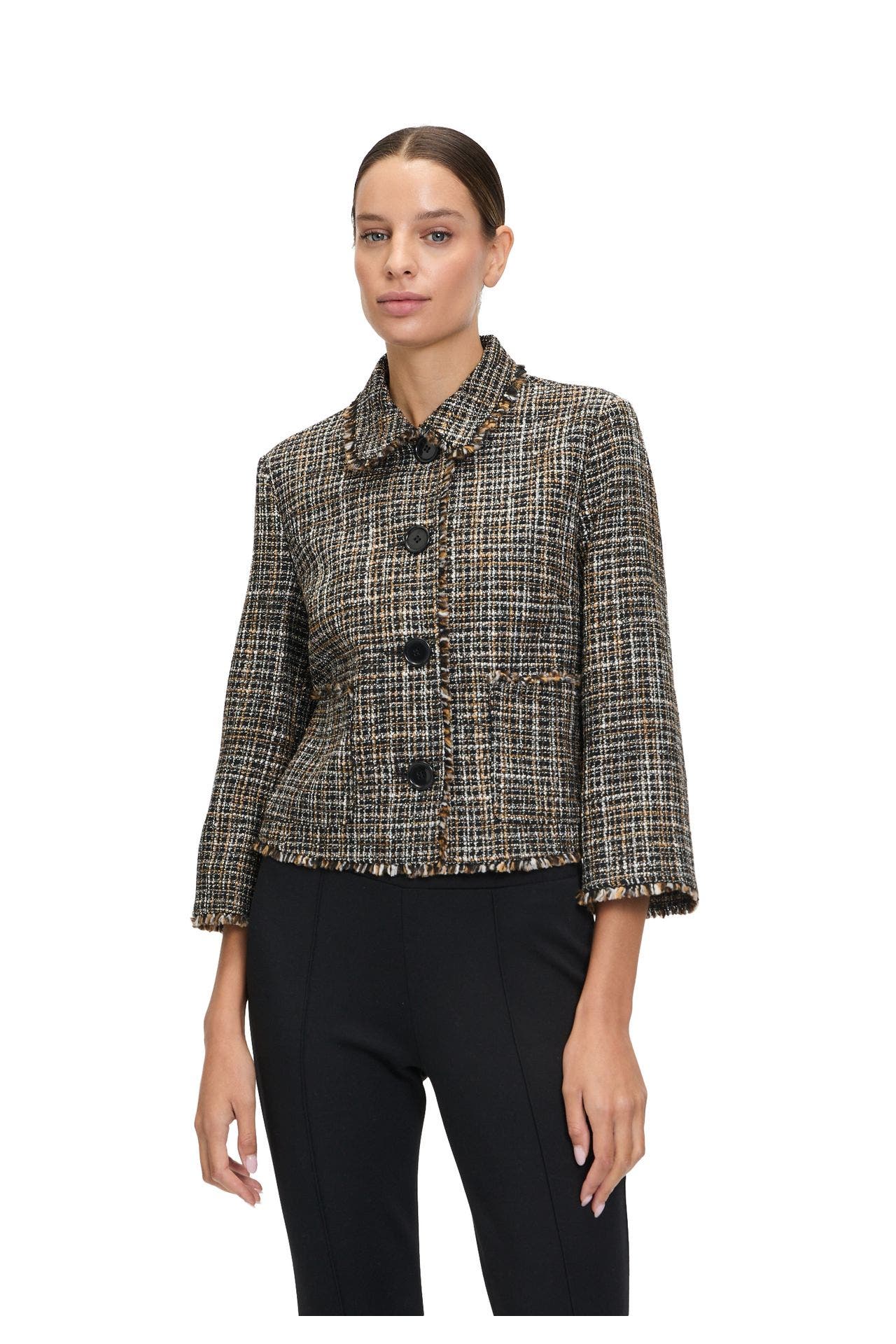 BETTY BARCLAY Bouclé-Blazer mehrfarbig, Bild 1