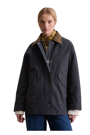 MARC O'POLO DENIM Kurzmantel nachtblau