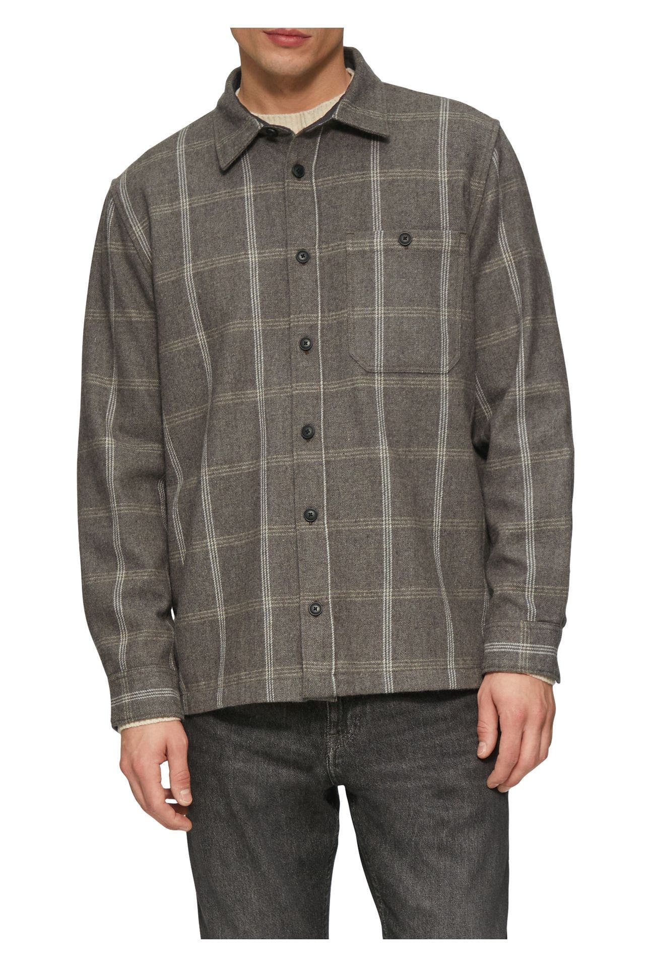 S.OLIVER Overshirt braun kariert, Bild 1