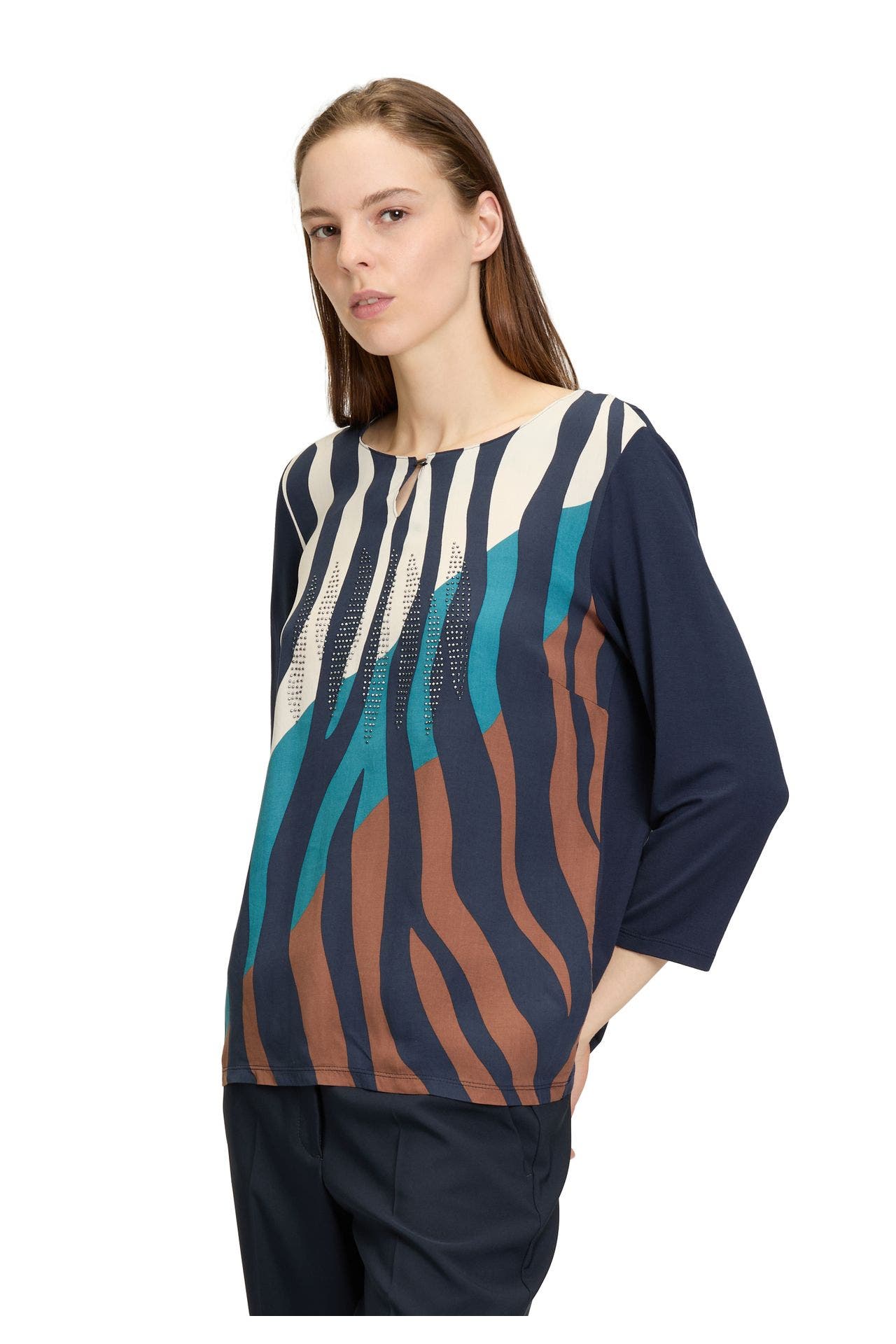 BETTY BARCLAY Blusenshirt gemustert, Bild 1