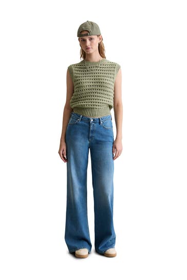 MARC O'POLO DENIM Pullunder graugrün